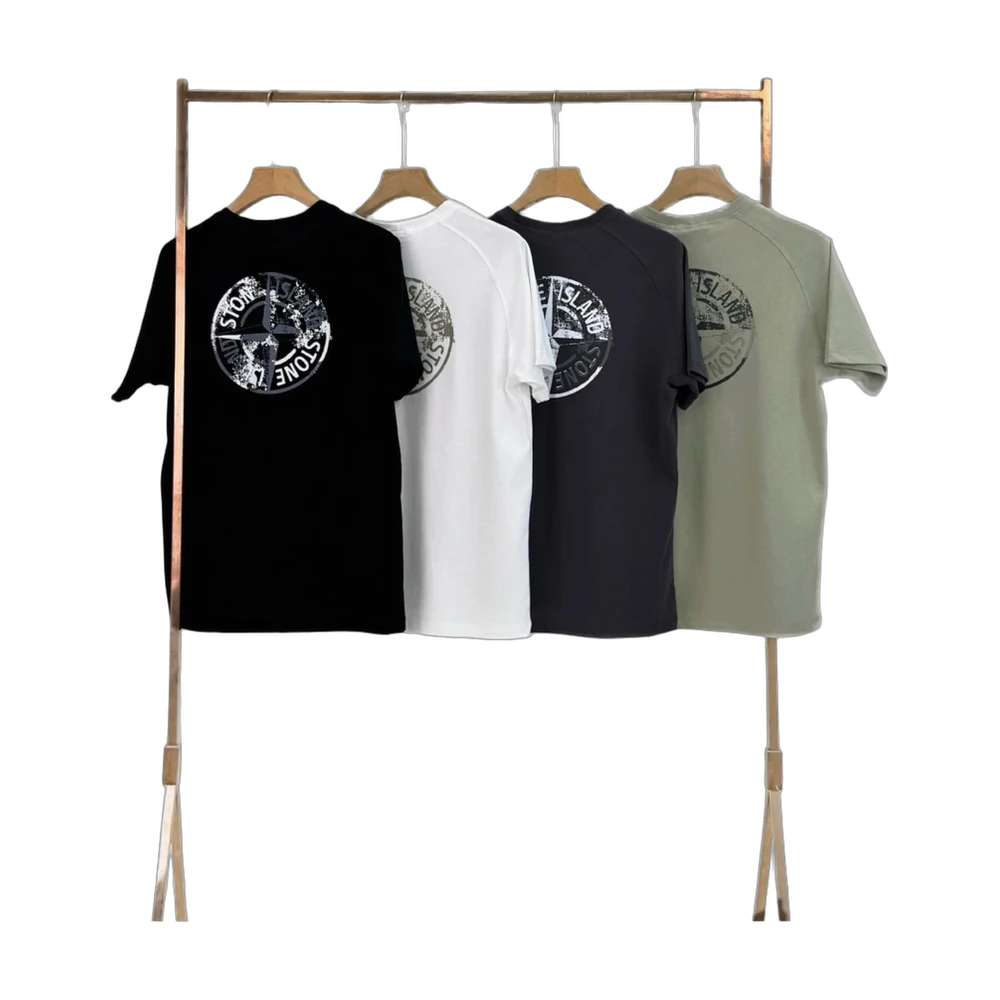 Stone Island Compass Badge Graphic T-Shirt