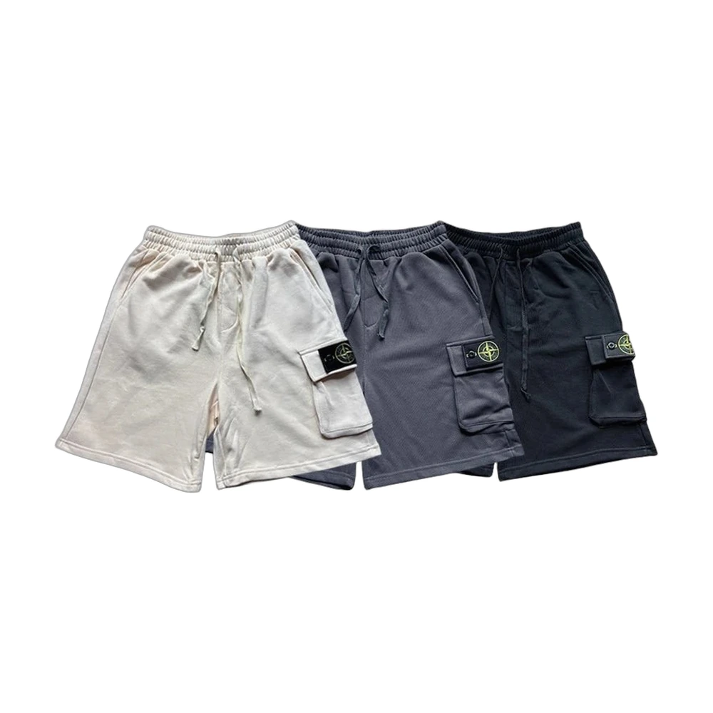 Stone Island Compass Badge Cargo Shorts