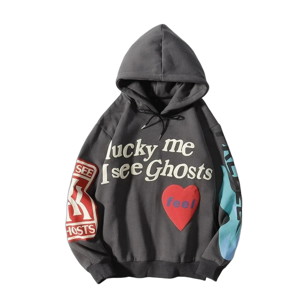 Kids See Ghosts Lucky Me I See Ghosts Hoodie