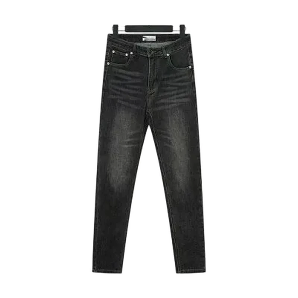 Slim Fit Washed Denim Jeans