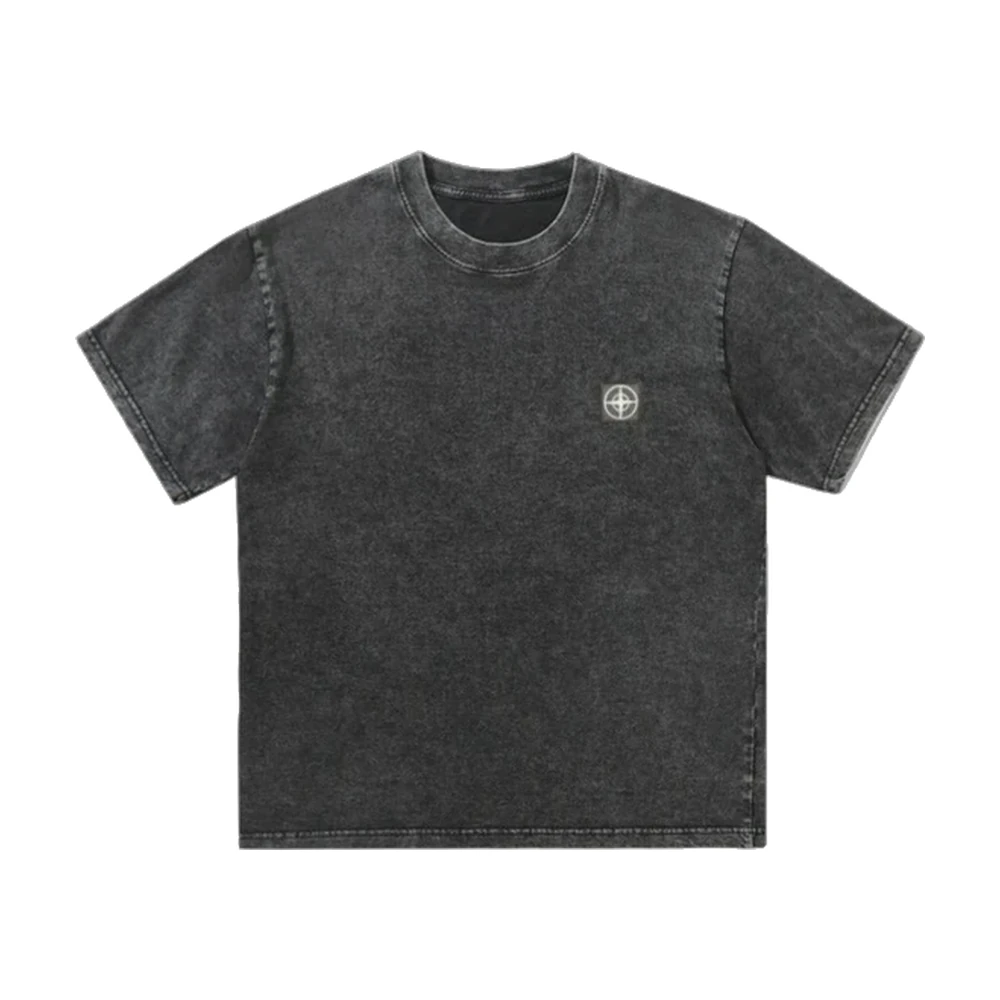 Stone Island Compass Badge Washed T-Shirt