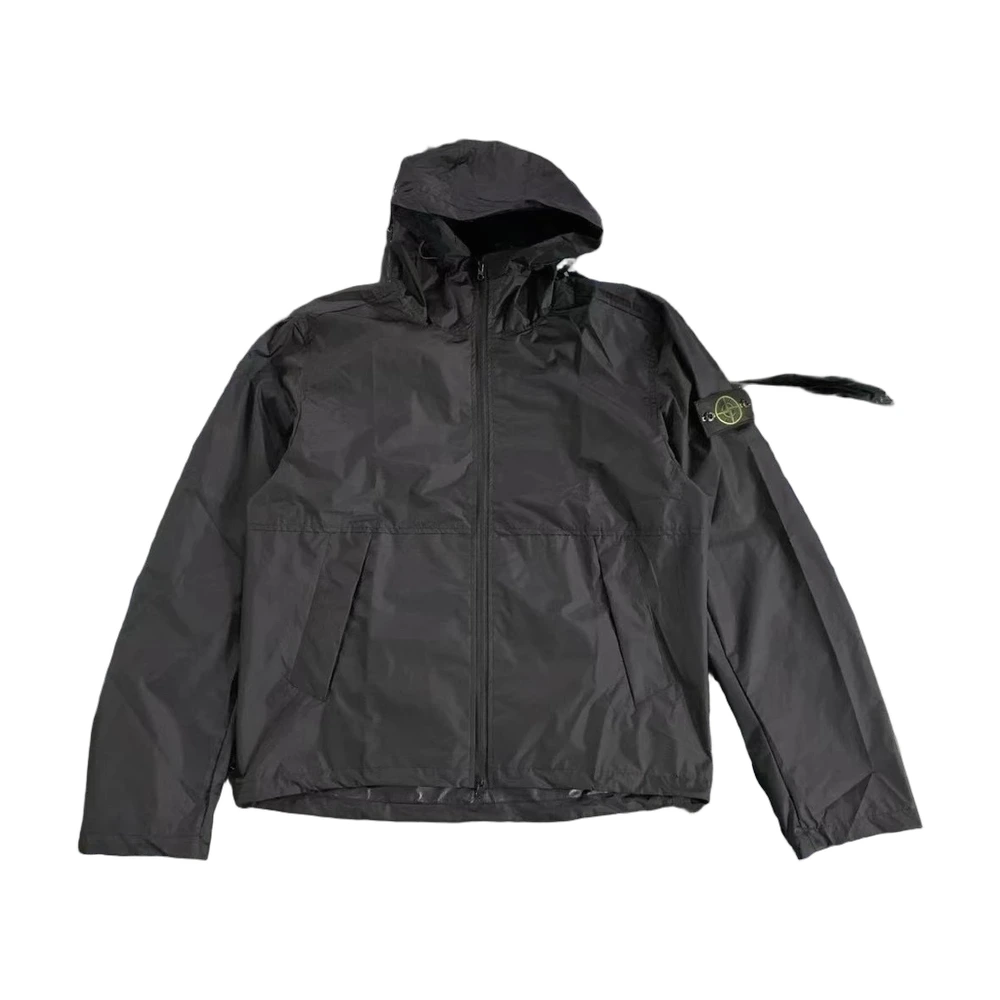 Stone Island Hooded Shell Windbreaker Jacket
