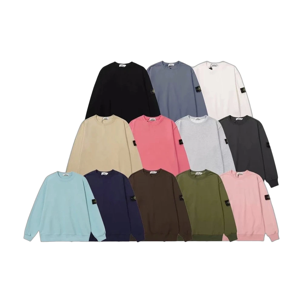 Stone Island Compass Badge Crewneck Sweatshirt