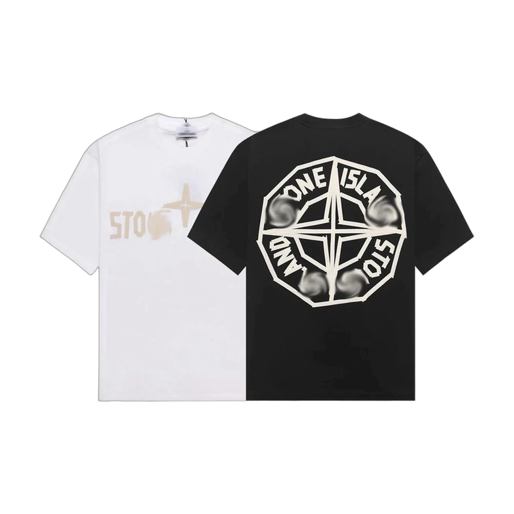 Stone Island Compass Logo Graphic T-Shirt