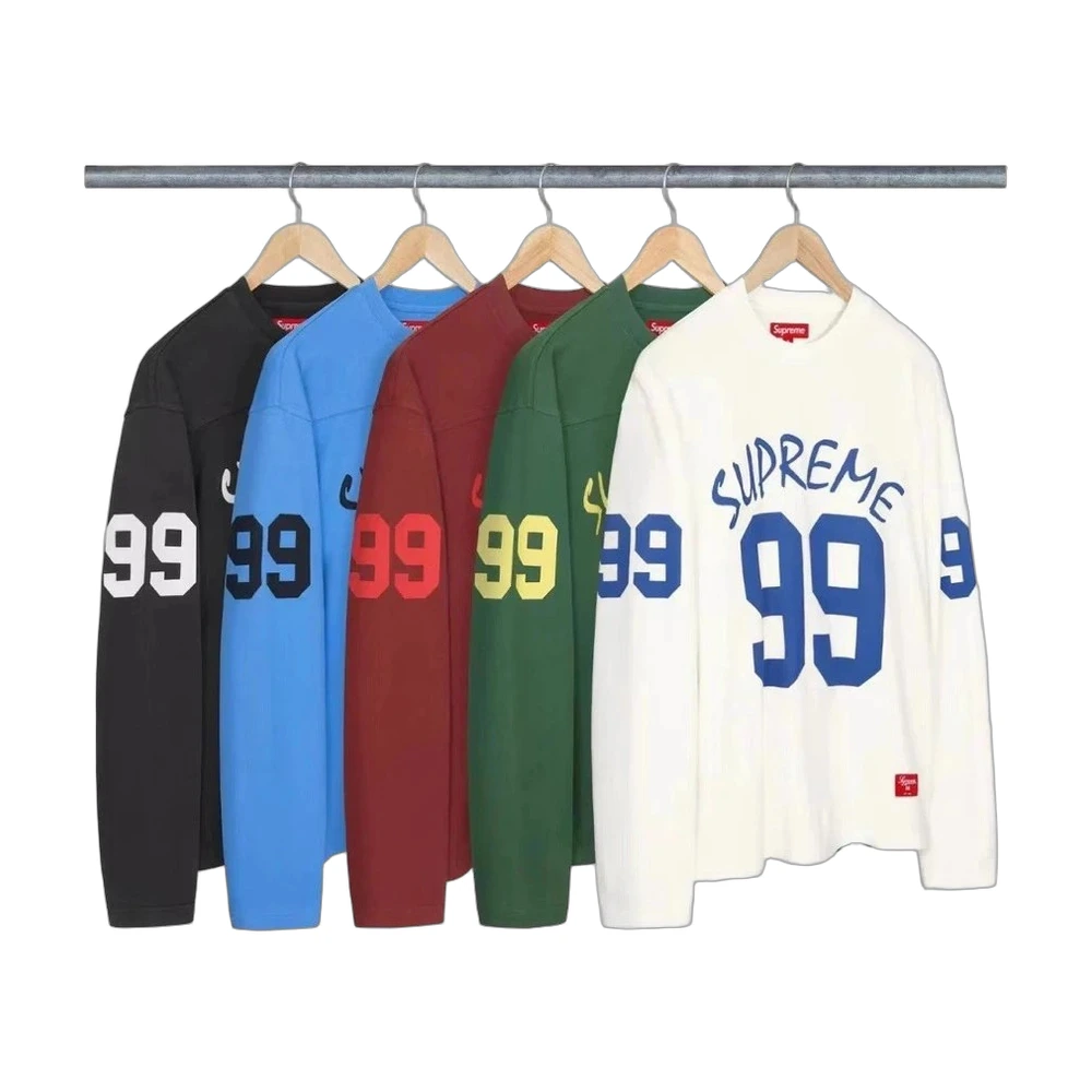 Supreme Number 99 Football Long-Sleeve Top