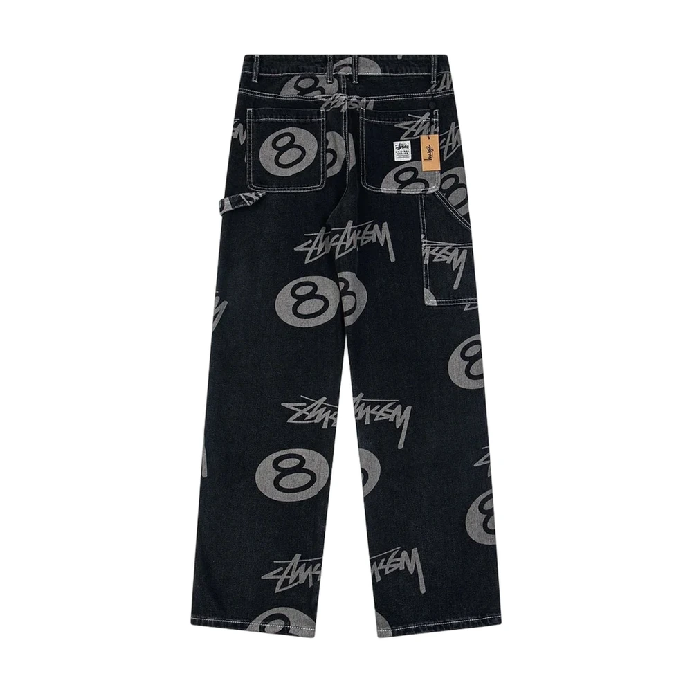 Stussy 8 Ball Baggy Jeans