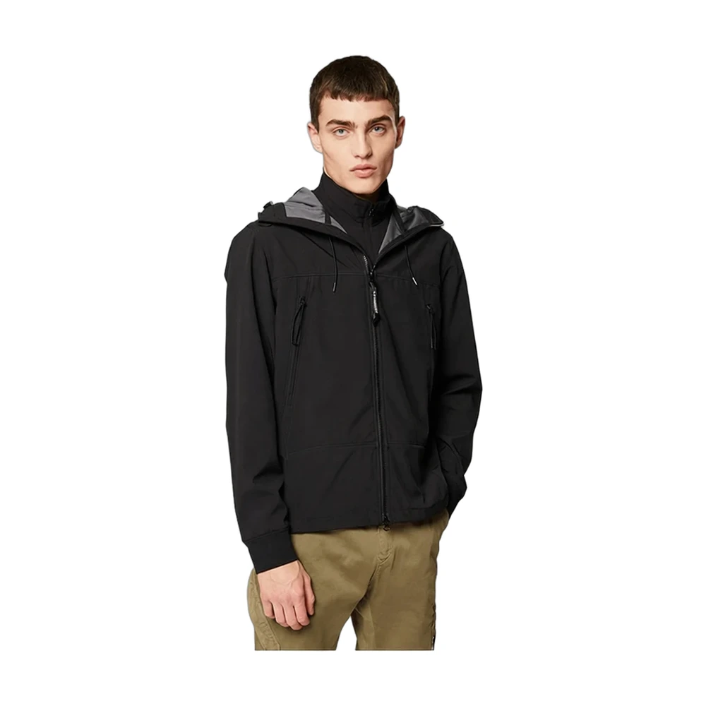 C.P. Company Soft Shell Hooded Jacket