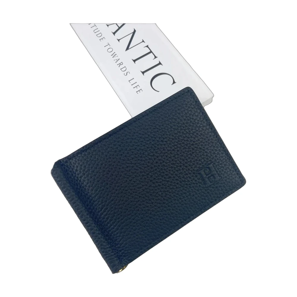 Hermès Silk'in Money Clip Navy