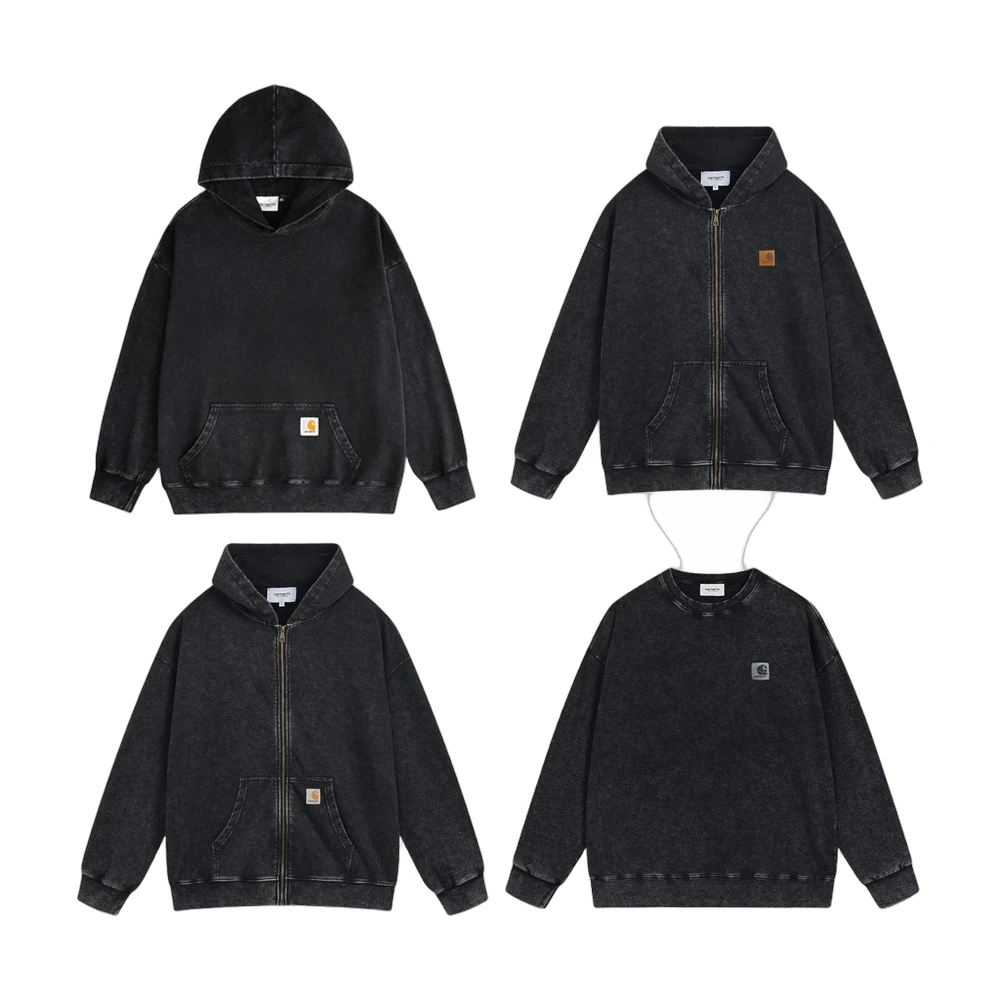Carhartt WIP Washed Hoodie and Jacket Set