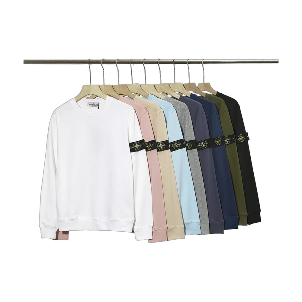 Stone Island Compass Patch Crewneck Sweatshirt