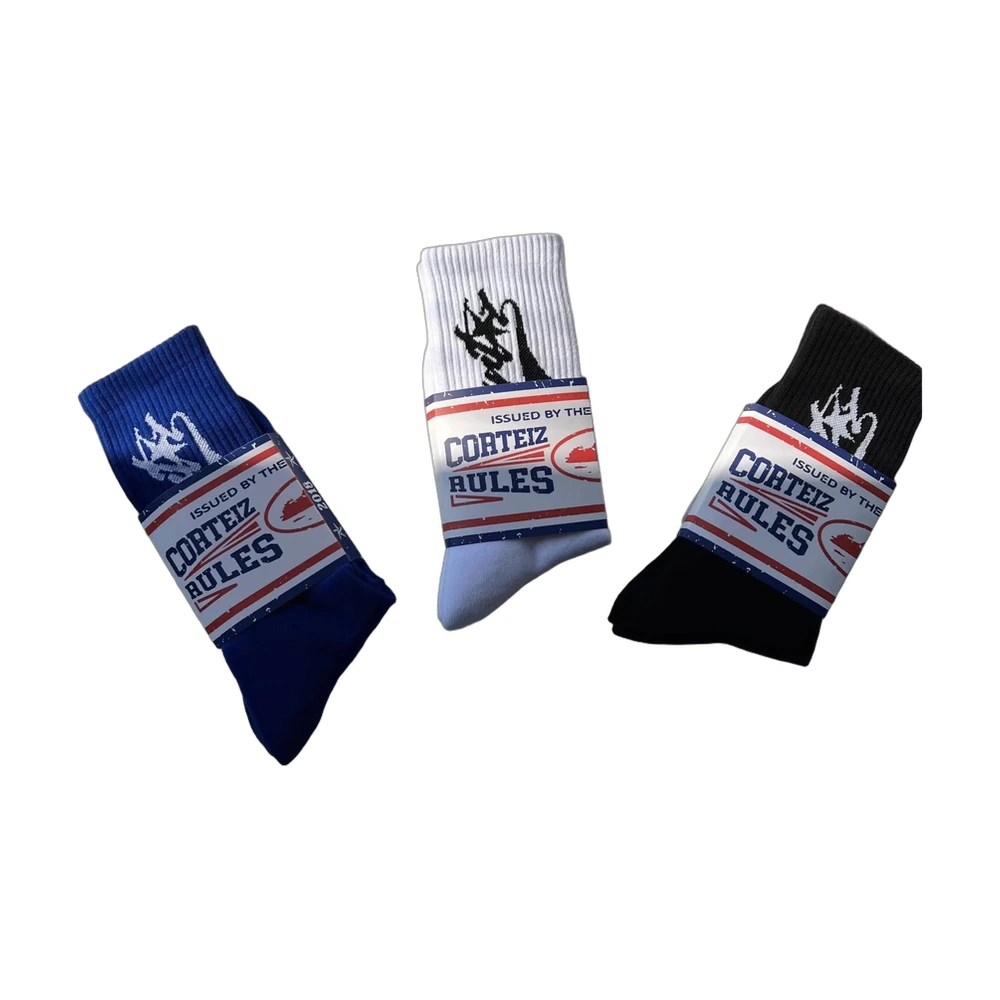 Corteiz Rules Crew Socks 3-Pack