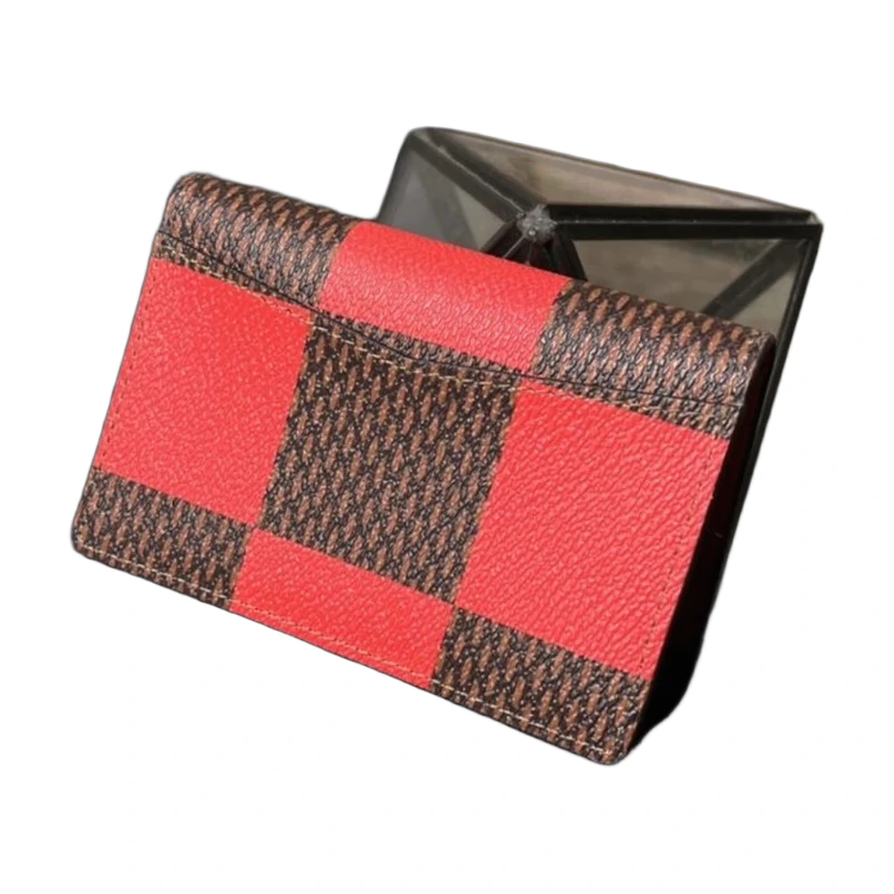 Louis Vuitton Damier Card Holder Red