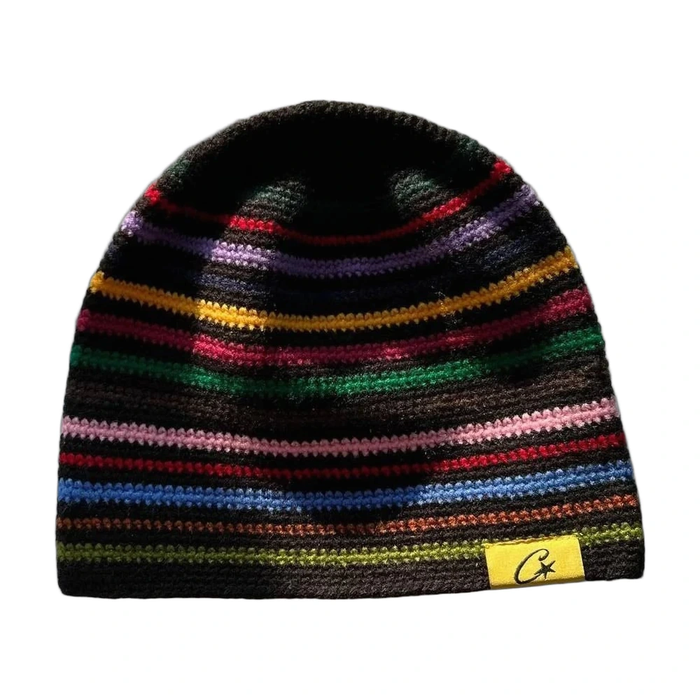 Corteiz Striped Knit Beanie