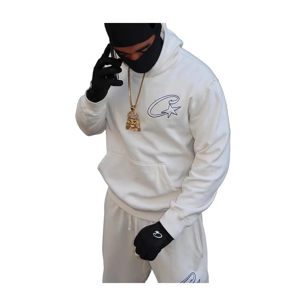 Corteiz Alcatraz Logo Hoodie Set