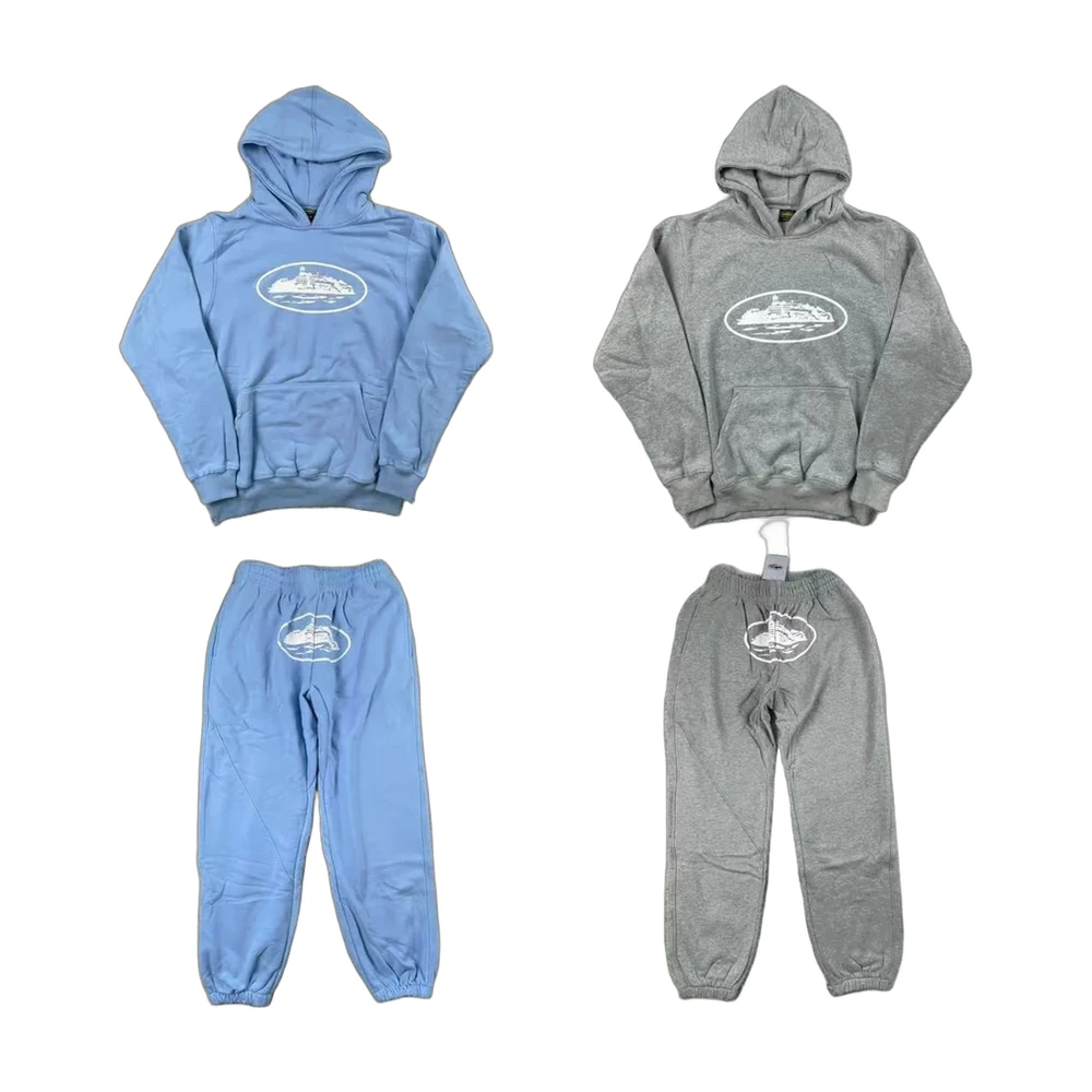Corteiz Alcatraz Hoodie & Joggers Tracksuit Set