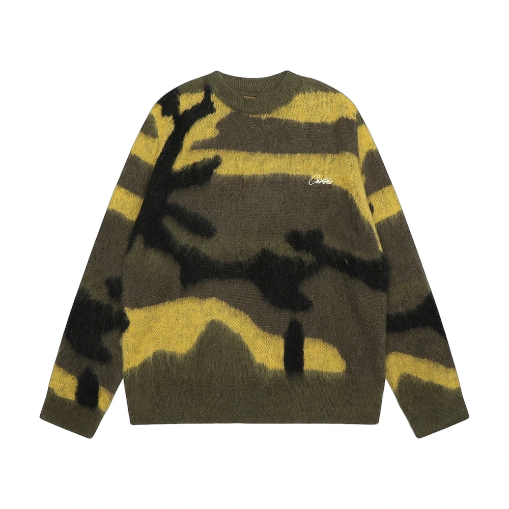 Corteiz Camo Knit Sweater