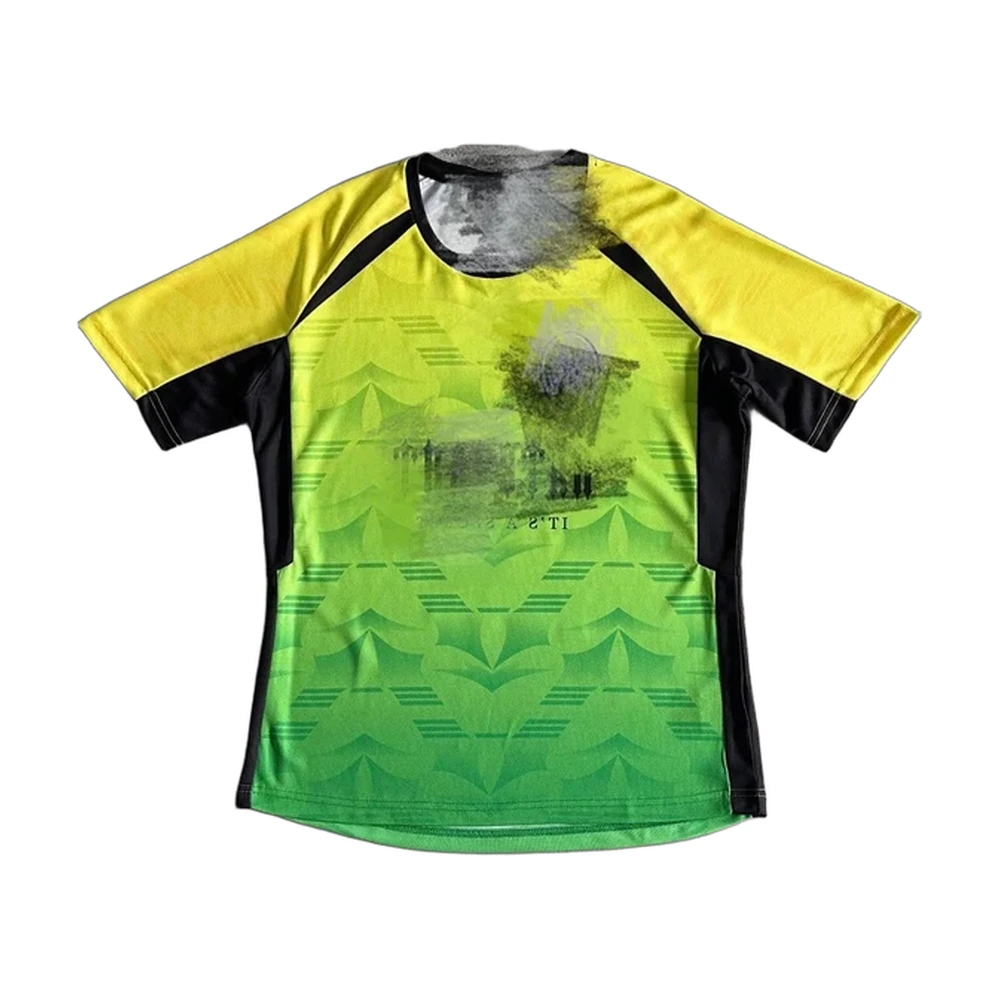 Green and Yellow Football Jersey