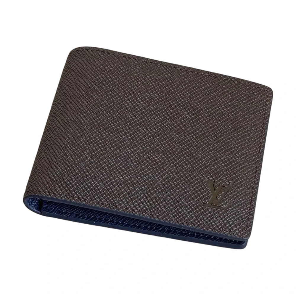 Louis Vuitton Multiple Wallet Taiga Brown