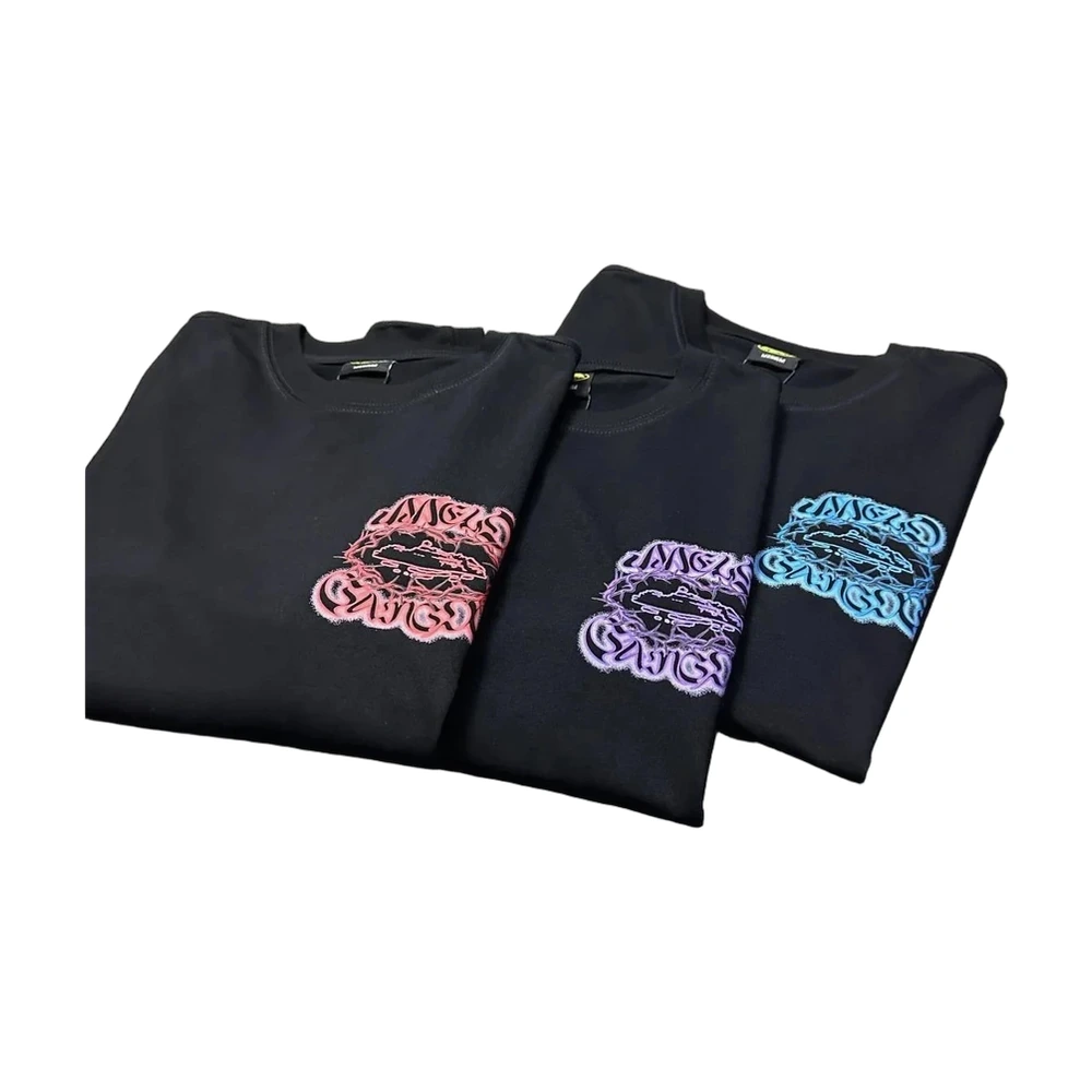 Corteiz Oval Logo Embroidered Tee