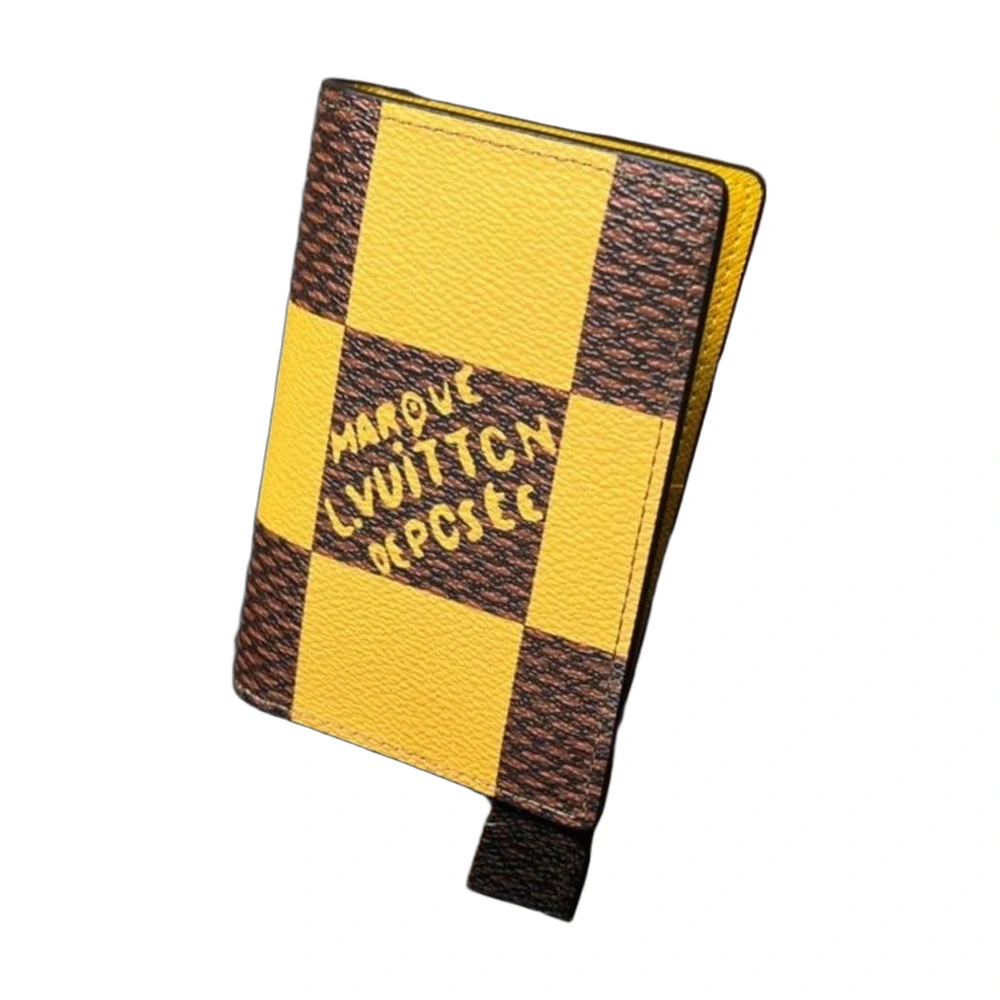 Louis Vuitton Pocket Organizer Damier Pop Yellow