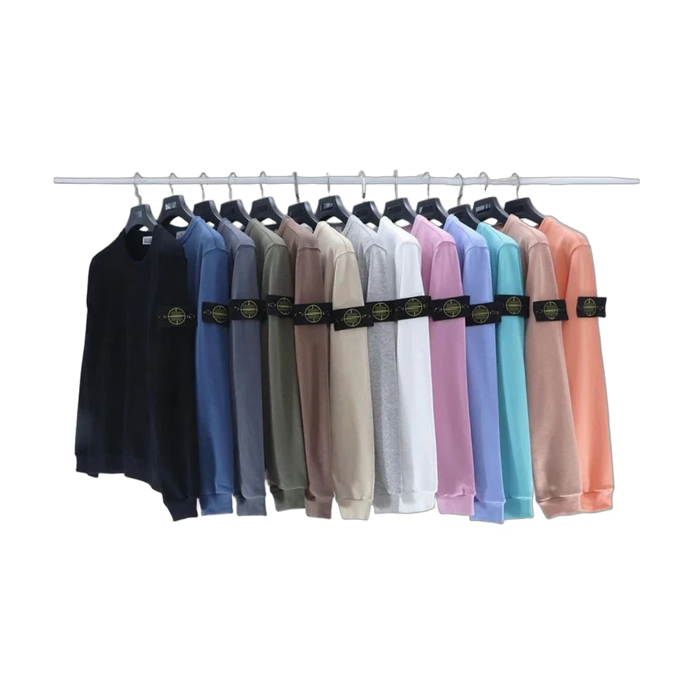 Stone Island Compass Badge Crewneck Sweatshirt