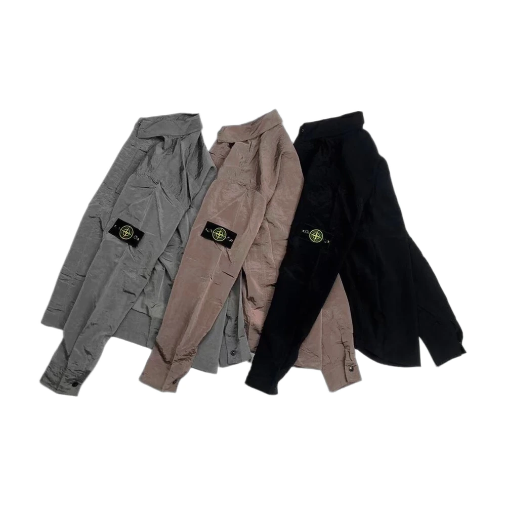 Stone Island Crinkle Nylon Overshirt