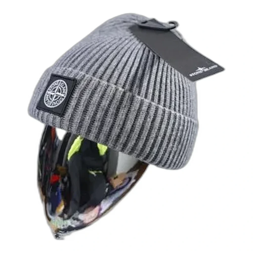 Stone Island Compass Patch Beanie