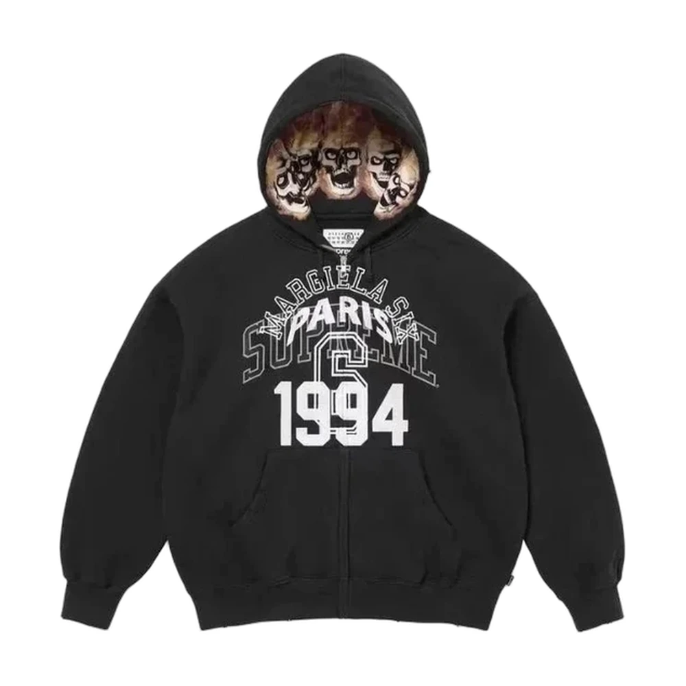 Gallery Dept Skull Zip-Up Hoodie 1994
