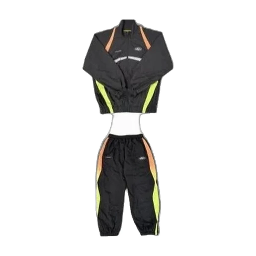 Retro Zip Track Jacket & Joggers Tracksuit Set