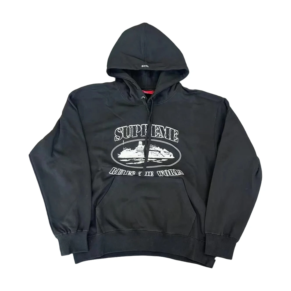 Supreme x Corteiz Alcatraz Rules The World Hoodie