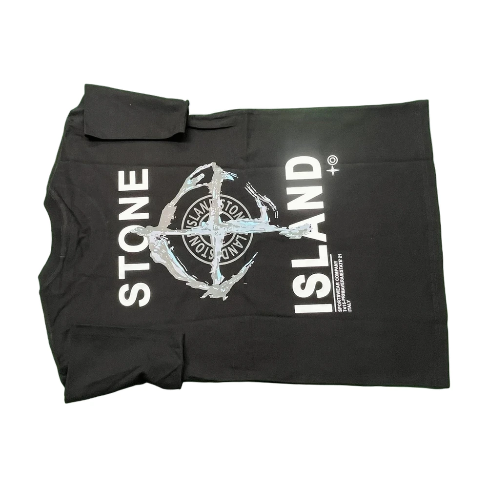 Stone Island Compass Graphic Tee