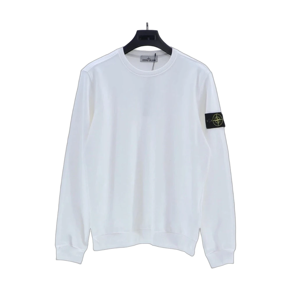 Stone Island Compass Patch Crewneck Sweatshirt
