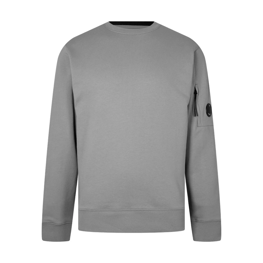 C.P. Company Lens Badge Crewneck Sweatshirt