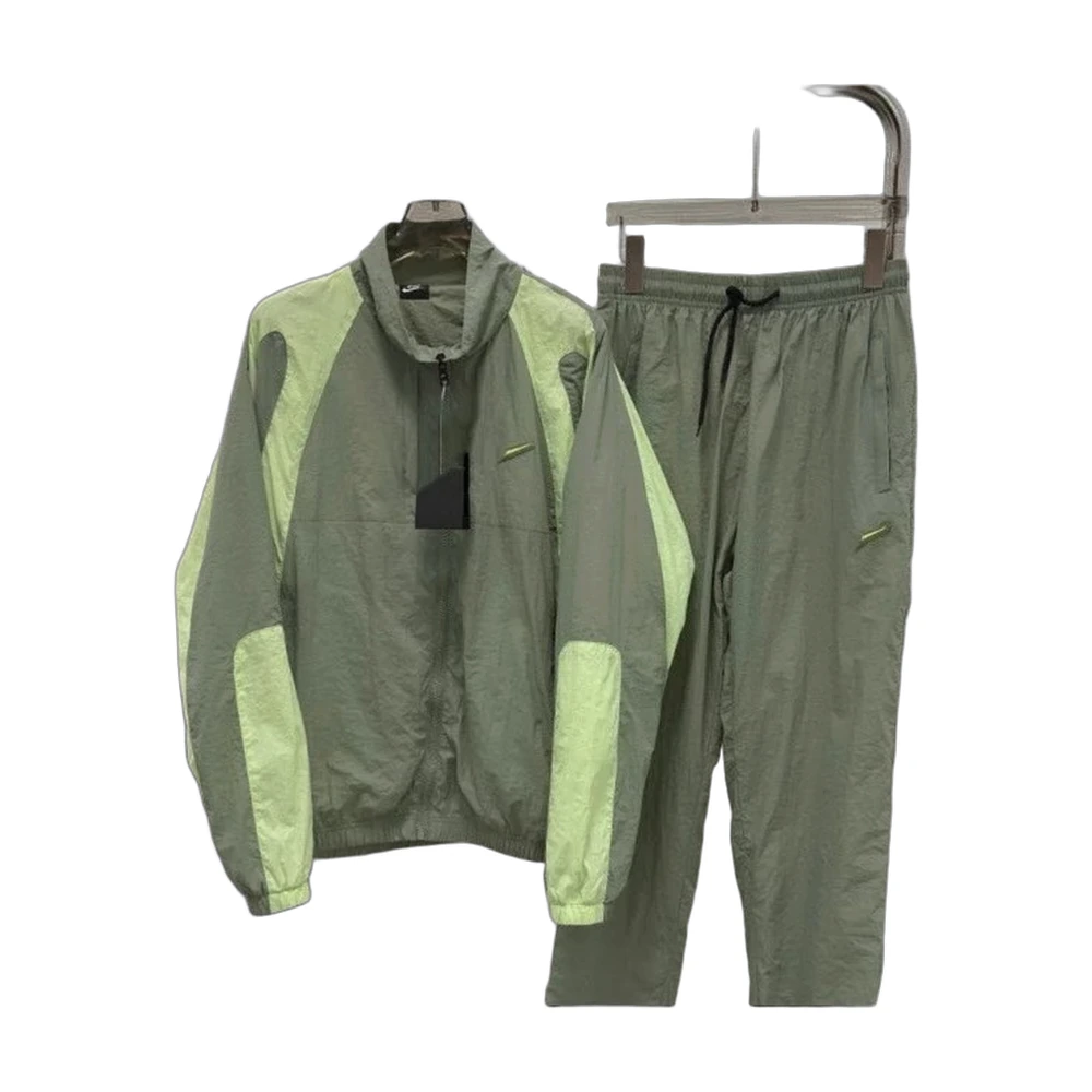 Nike Color-Block Zip Track Jacket and Pants Set