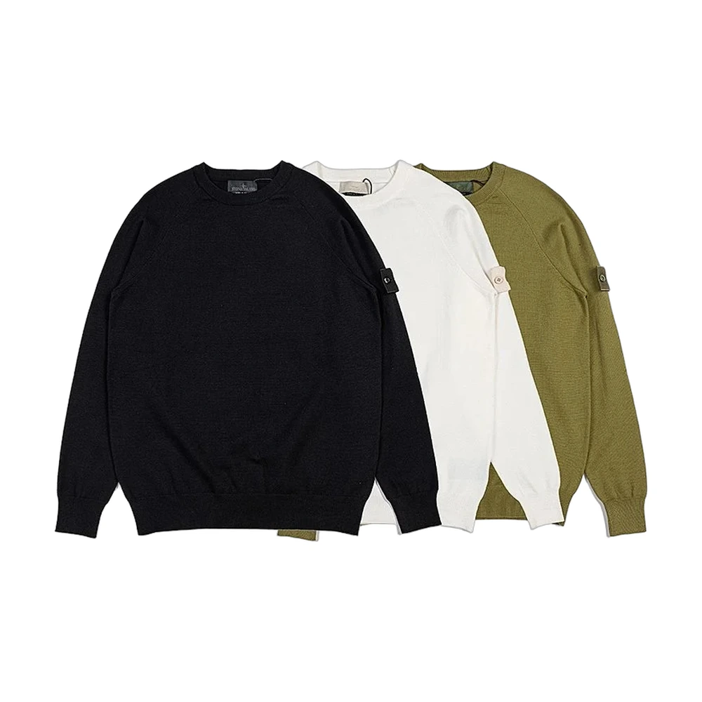 Stone Island Crewneck Knit Sweater