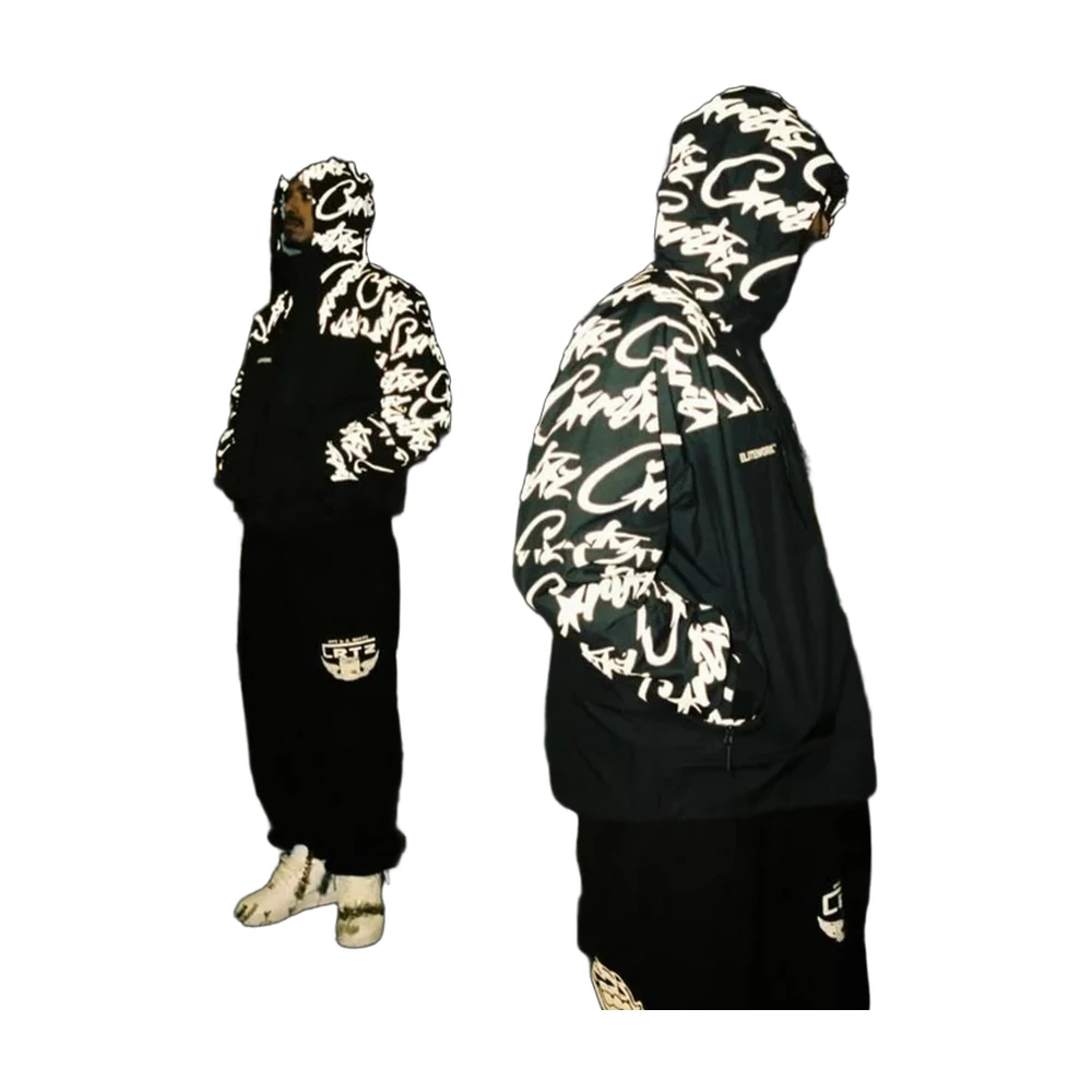 Corteiz Reflective Hoodie Set