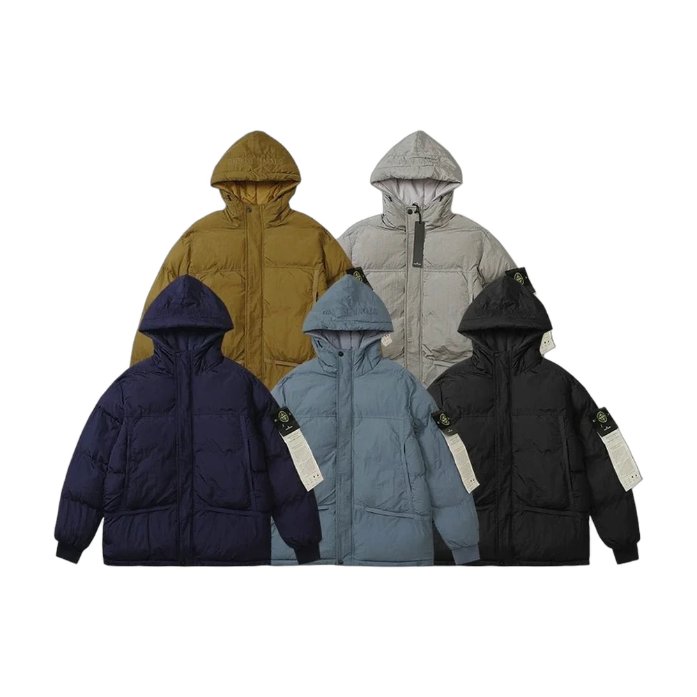 Stone Island Hooded Down Puffer Jacket