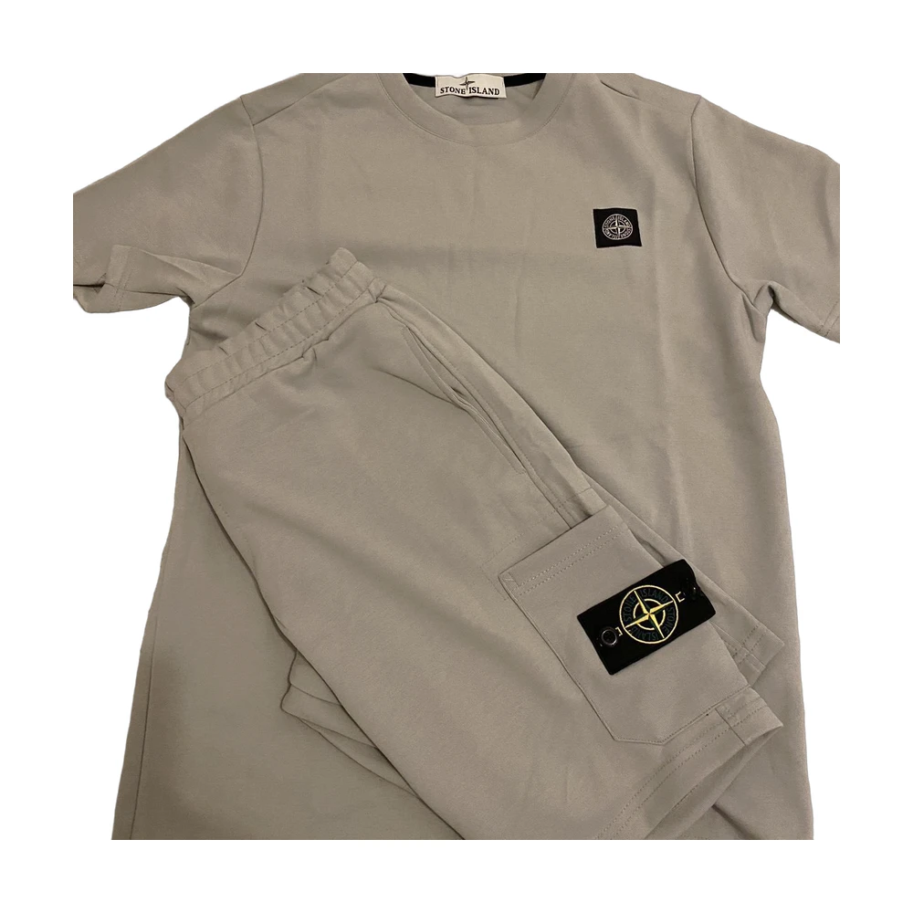 Stone Island T-Shirt and Shorts Set