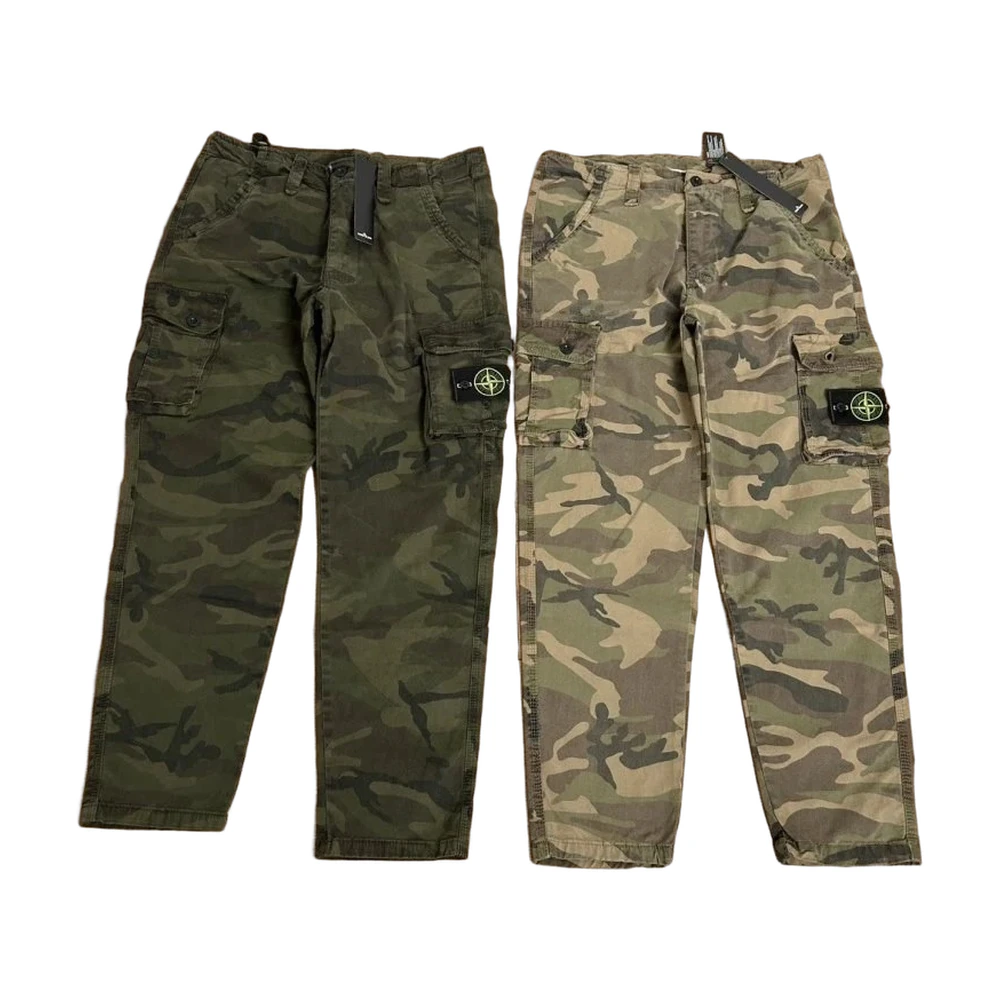 Stone Island Camo Cargo Pants