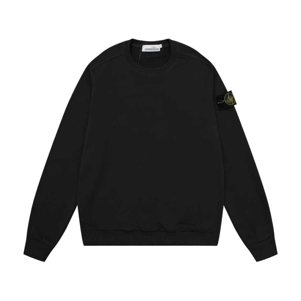 Stone Island Badge Crewneck Sweatshirt