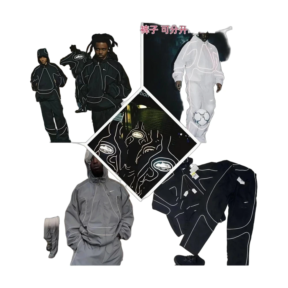 Corteiz 3M Reflective Tracksuit Set