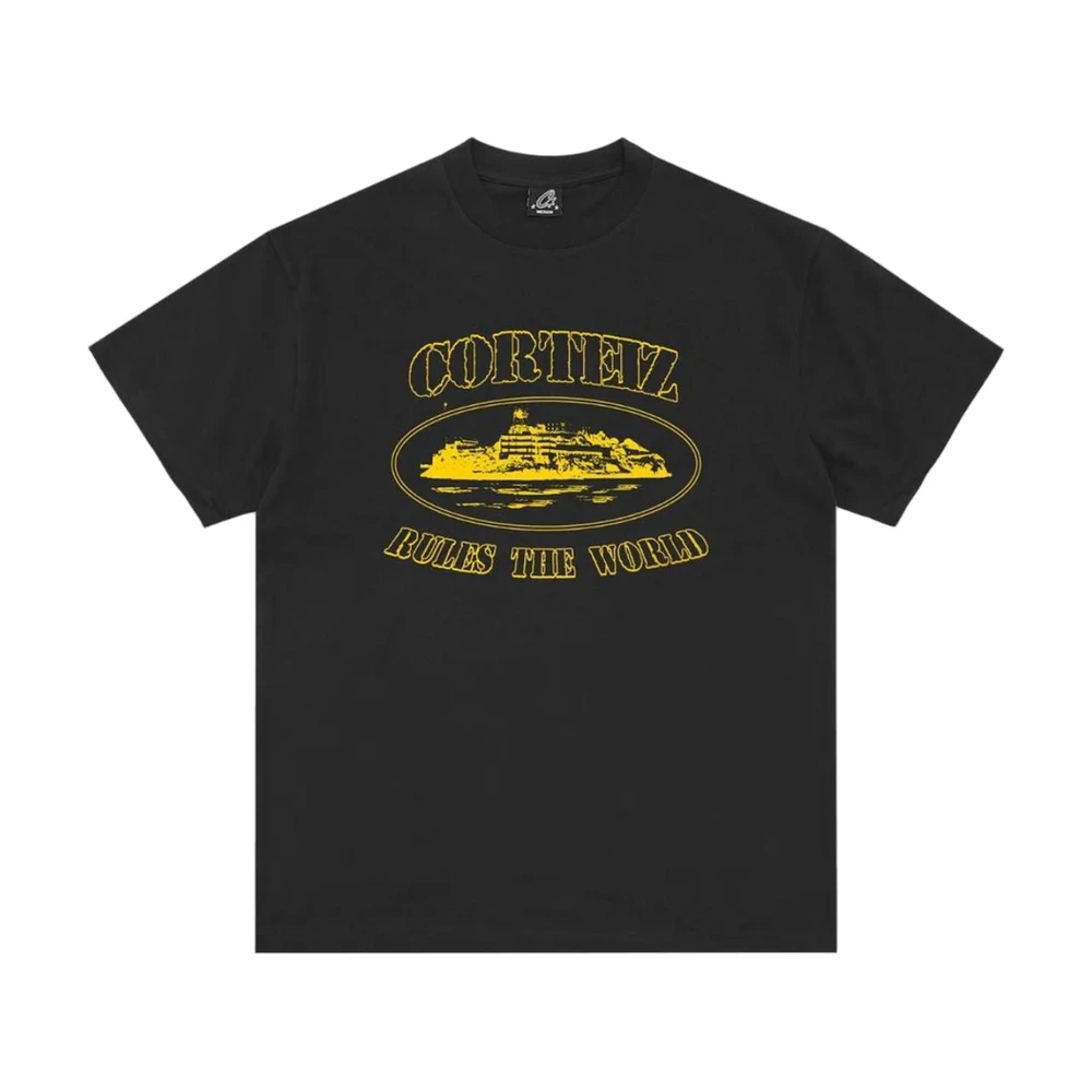 Corteiz Alcatraz Racing Sponsor Logo T-Shirt
