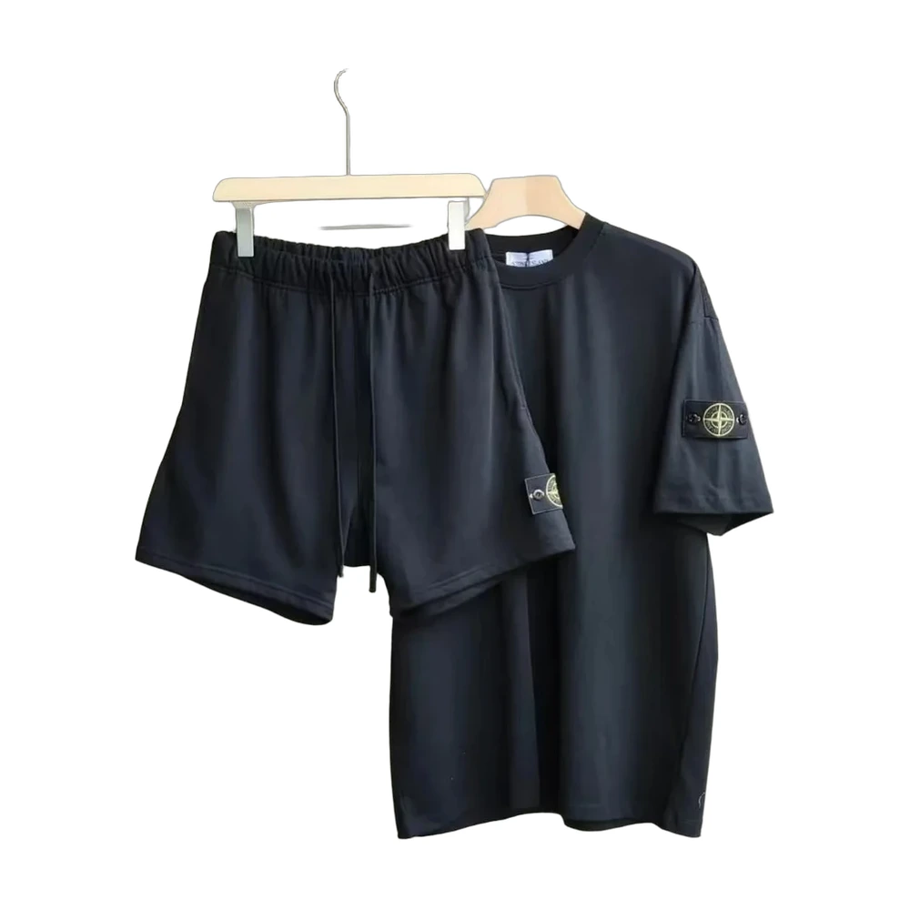 Stone Island Tee and Shorts Set