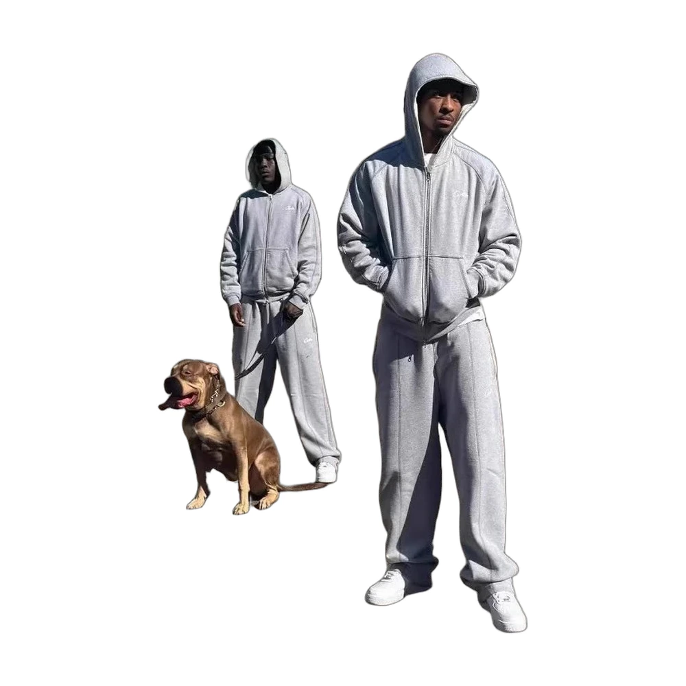 Corteiz Alcatraz Zip Hoodie Tracksuit