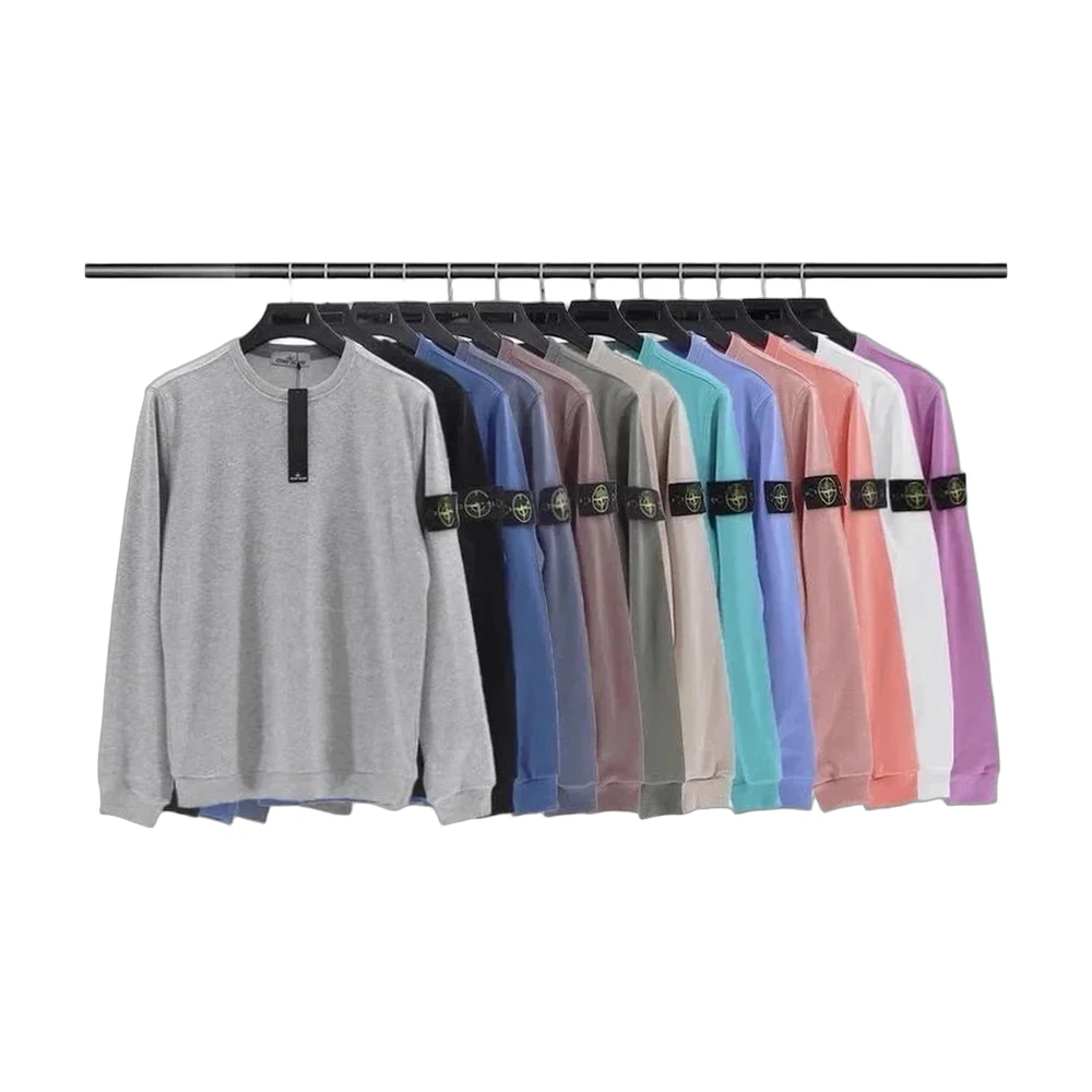 Stone Island Compass Badge Long Sleeve Crewneck