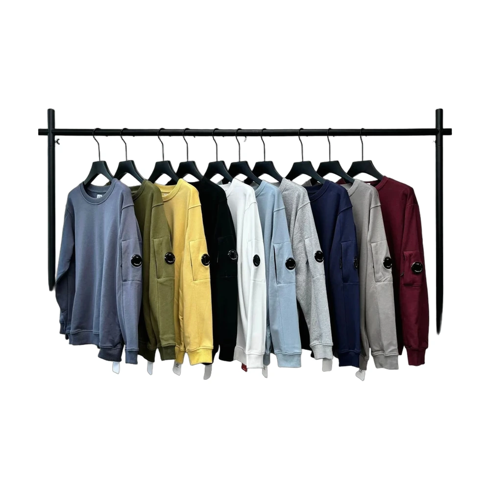 C.P. Company Lens Pocket Crewneck Sweatshirt