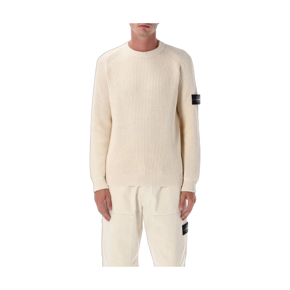 Stone Island Compass Patch Knit Sweater