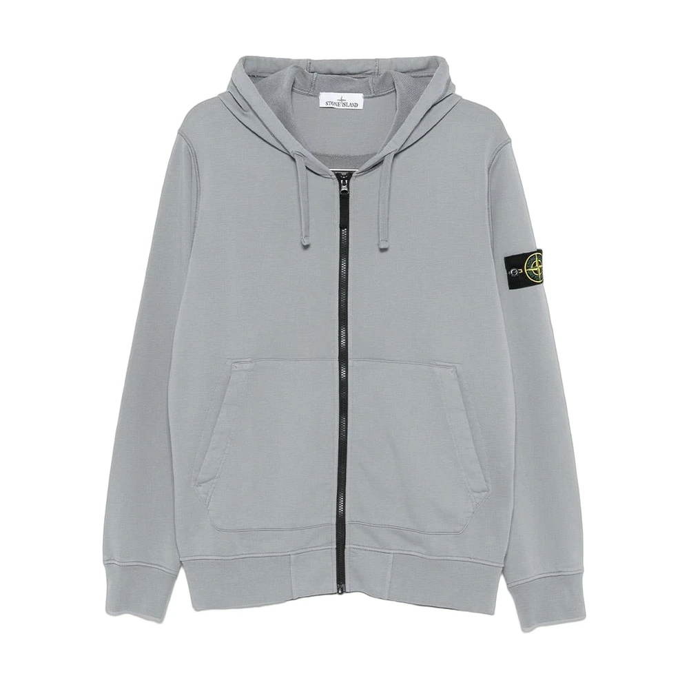 Stone Island Compass Badge Full-Zip Hoodie
