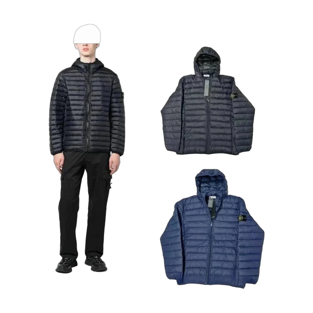 Stone Island Lightweight Hooded Down Jacket