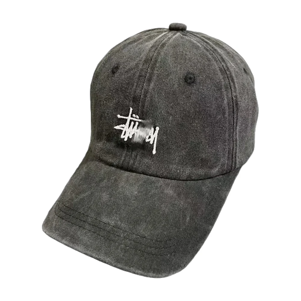 Stussy Stock Logo Washed Baseball Cap